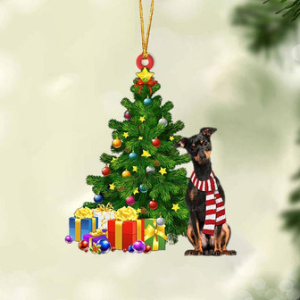 Min Pin-Christmas Star Hanging Ornament - Thegiftio UK