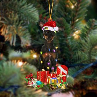 Miniature Pinscher 2-Dog Be Christmas Tree Hanging Ornament - Thegiftio UK