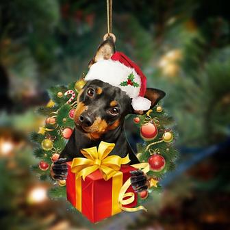 Miniature Pinscher-Dogs give gifts Hanging Ornament - Thegiftio UK
