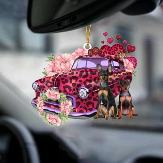 Miniature Pinscher-Make My Life-Two Sided Ornament - Thegiftio UK
