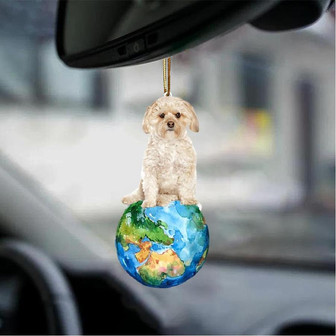 Morkie-Around My Dog-Two Sided Ornament - Thegiftio UK