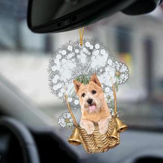 Norwich Terrier-Dandelion-Two Sided Ornament - Thegiftio UK