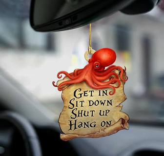 Octopus get in octopus lover two sided ornament - Thegiftio UK