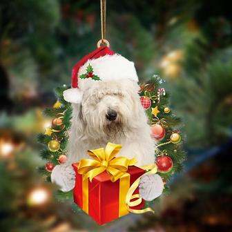 Old English Sheepdog-Dogs give gifts Hanging Ornament - Thegiftio UK