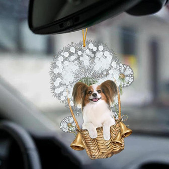 Papillon-Dandelion-Two Sided Ornament - Thegiftio UK