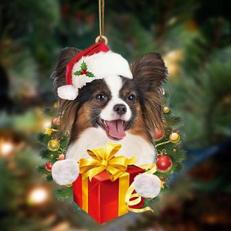 Papillon-Dogs give gifts Hanging Ornament - Thegiftio UK