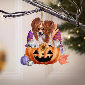 Papillon-Gnomes Pumpkins Hanging Ornament - Thegiftio UK