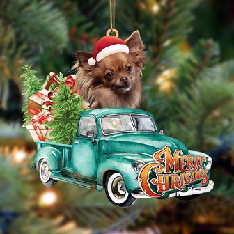 Papillon-Green Truck Hanging Ornament - Thegiftio UK