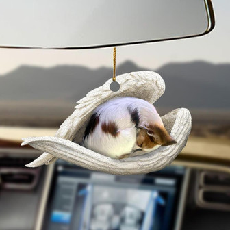 Papillon sleeping angel papillon lovers dog moms ornament - Thegiftio UK
