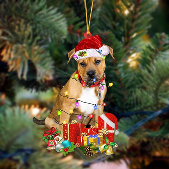 Pitbull Boxer Mix-Dog Be Christmas Tree Hanging Ornament - Thegiftio UK