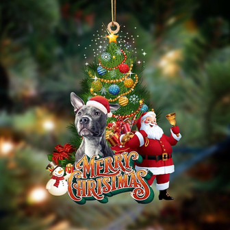 Pitbull Dog-Christmas Tree&Dog Hanging Ornament - Thegiftio UK