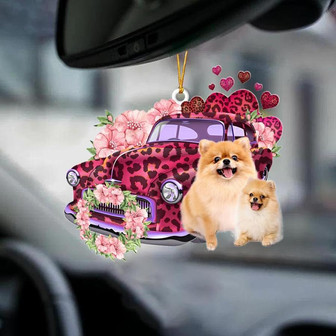 Pomeranian-Make My Life-Two Sided Ornament - Thegiftio UK