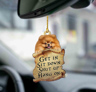 Pomeranian get in pomeranian lover two sided ornament - Thegiftio UK