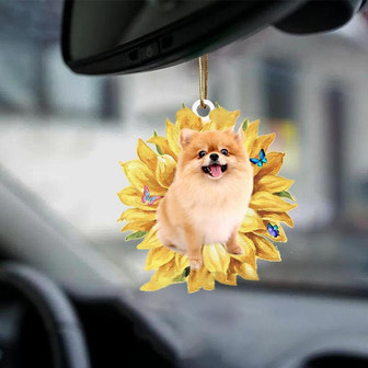 Pomeranian-The Sunshine-Two Sided Ornament - Thegiftio UK
