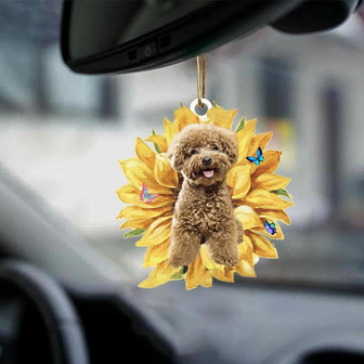 Poodle 2-The Sunshine-Two Sided Ornament - Thegiftio UK