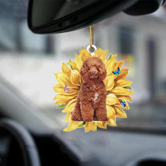 Poodle 3-The Sunshine-Two Sided Ornament - Thegiftio UK