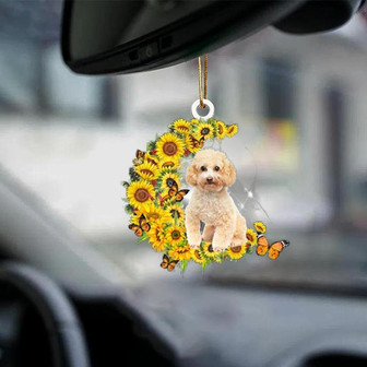 Poodle-Be kind-Two Sided Ornament - Thegiftio UK