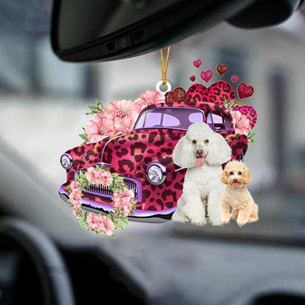 Poodle-Make My Life-Two Sided Ornament - Thegiftio UK