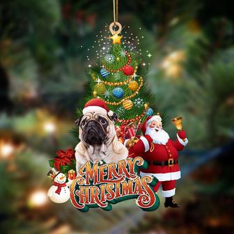 Pug 7-Christmas Tree&Dog Hanging Ornament - Thegiftio UK