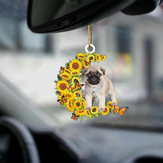 Pug-Be kind-Two Sided Ornament - Thegiftio UK