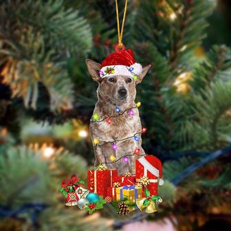 RED Heeler-Dog Be Christmas Tree Hanging Ornament - Thegiftio UK