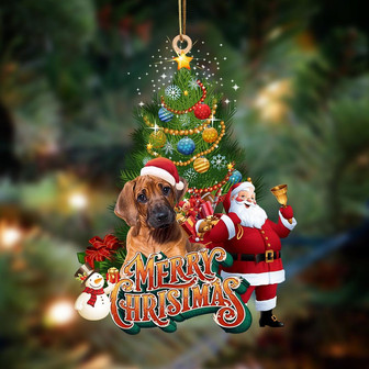 Rhodesian ridgeback-Christmas Tree&Dog Hanging Ornament - Thegiftio UK