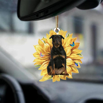 Rottweiler 2-The Sunshine-Two Sided Ornament - Thegiftio UK
