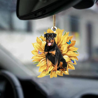 Rottweiler-The Sunshine-Two Sided Ornament - Thegiftio UK