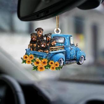 Rottweiler -Take The Trip Classic- Two Sided Ornament - Thegiftio UK