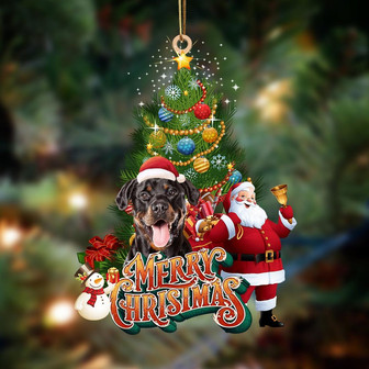 Rottweiler3-Christmas Tree&Dog Hanging Ornament - Thegiftio UK