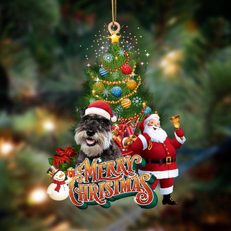 Schnauzer-Christmas Tree&Dog Hanging Ornament - Thegiftio UK