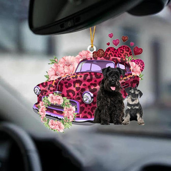 Schnauzer-Make My Life-Two Sided Ornament - Thegiftio UK