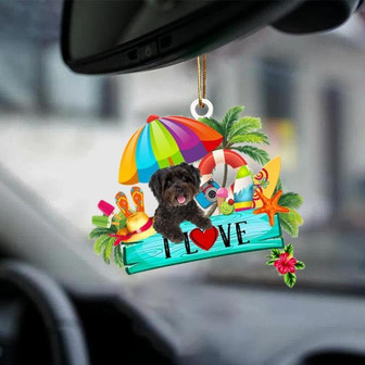 Schnoodle-I Love Summer-Two Sided Ornament - Thegiftio UK