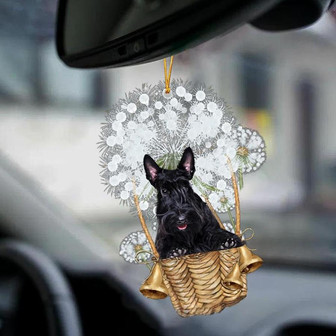 Scottish Terrier-Dandelion-Two Sided Ornament - Thegiftio UK