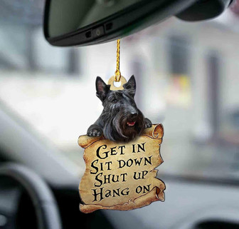 Scottish Terrier get in Scottish Terrier lover dog moms two sided ornament - Thegiftio