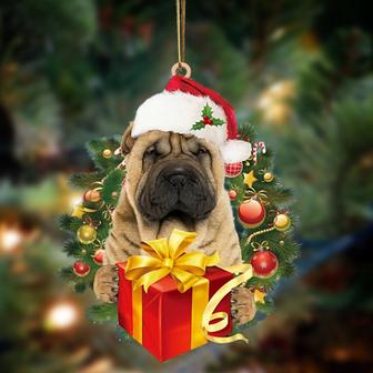 Shar Pei-Dogs give gifts Hanging Ornament - Thegiftio UK