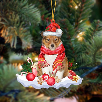 Shetland Sheepdog 2-Better Christmas Hanging Ornament - Thegiftio UK