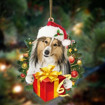 Shetland Sheepdog-Dogs give gifts Hanging Ornament - Thegiftio UK