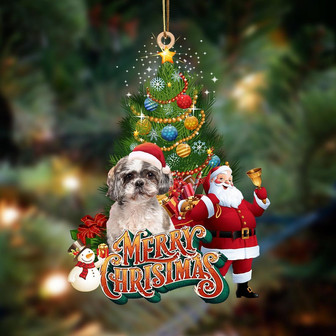 Shih Tzu 2-Christmas Tree&Dog Hanging Ornament - Thegiftio UK