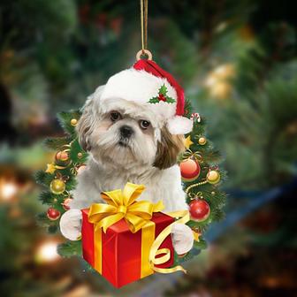 Shih Tzu-Dogs give gifts Hanging Ornament - Thegiftio UK