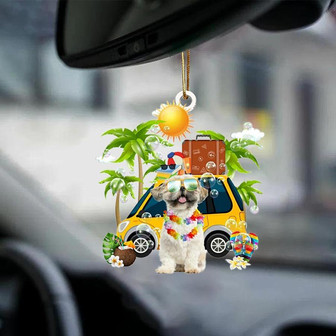 Shih Tzu-Nice Summer-Two Sided Ornament - Thegiftio UK