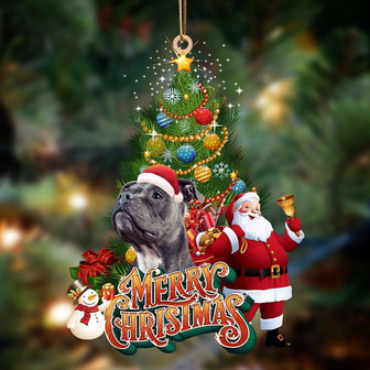 Staffordshire Bull Terrier2-Christmas Tree&Dog Hanging Ornament - Thegiftio UK