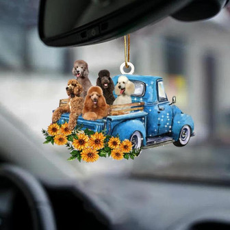 Standard Poodle -Take The Trip Classic- Two Sided Ornament - Thegiftio UK