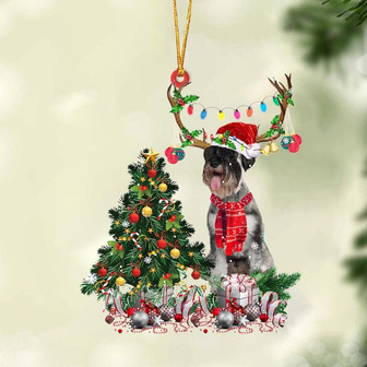 Standard Schnauzer-Christmas Tree Gift Hanging Ornament - Thegiftio UK