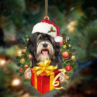 Tibetan Terrier-Dogs give gifts Hanging Ornament - Thegiftio UK