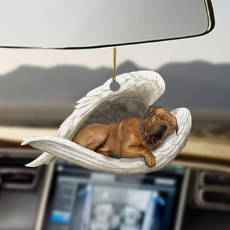 Tosa sleeping angel tosa lovers dog mom ornament - Thegiftio UK