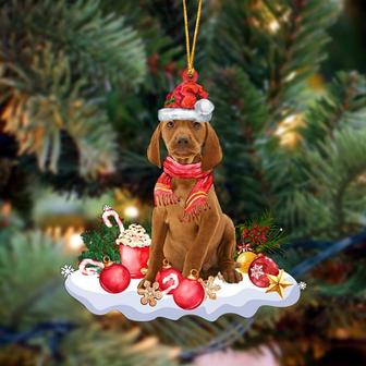 Vizsla-Better Christmas Hanging Ornament - Thegiftio UK