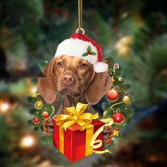 Vizsla-Dogs give gifts Hanging Ornament - Thegiftio UK