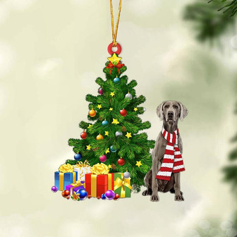 Weimaraner 1-Christmas Star Hanging Ornament - Thegiftio UK