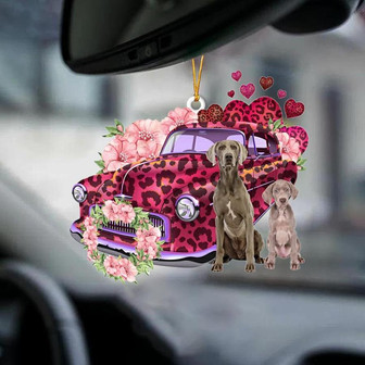 Weimaraner-Make My Life-Two Sided Ornament - Thegiftio UK